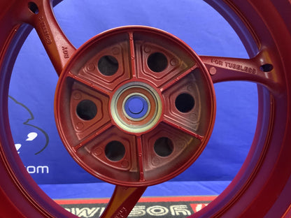 Suzuki Rear Wheel (Red) GSX-R600/750 2023-2024 OEM 64111-14J00-QGY