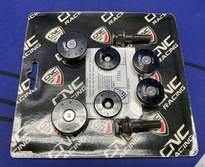 CNC Racing Frame Plugs Hypermotard 939 2016-2018 TT326