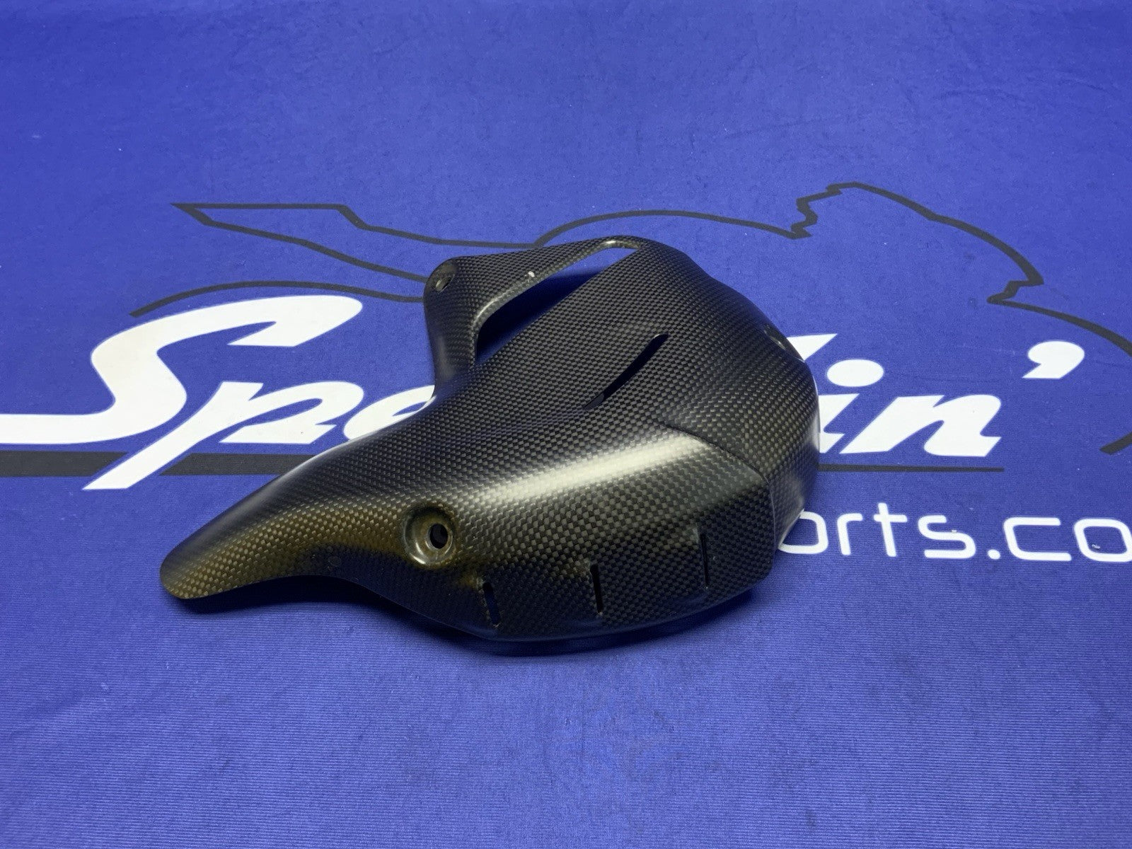 Duacti Exhaust Cover Carbon Fiber Panigale V4 2020-2024 OEM 96911851AA