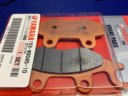 Yamaha Front Right Brake Pad Kit Raptor 700/R 2006-2023 OEM 1S3-W0045-10