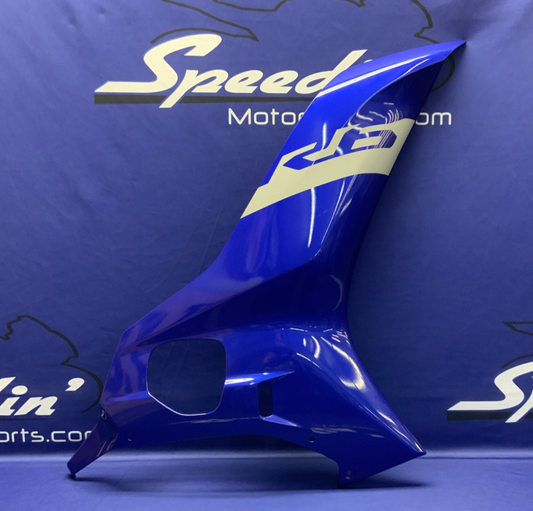 Yamaha Right Lower Fairing (Blue) YZF-R6 2017-2024 OEM BN6-W283V-90-P0
