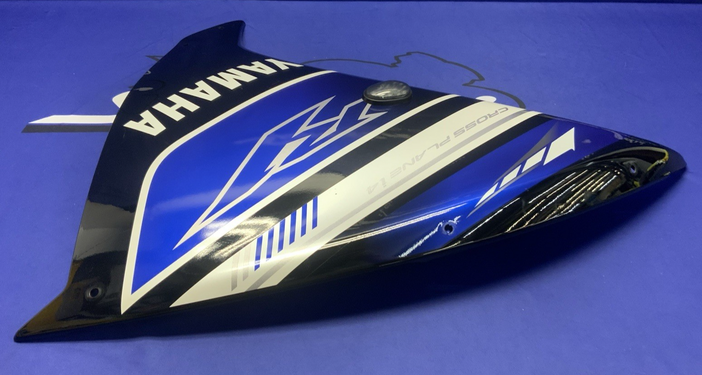 Yamaha Left Upper Fairing (Raven Black) R1 2012-2014 OEM 14B-2835U-10