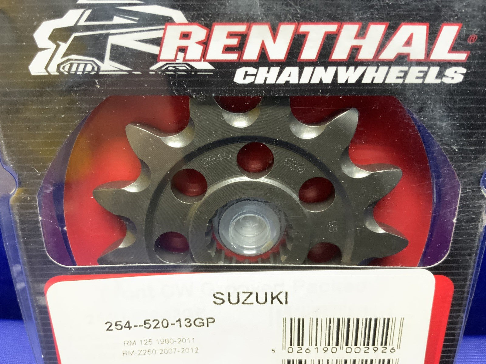 Renthal Front Sprocket Suzuki RM125 1980-2011 254-520-13GP