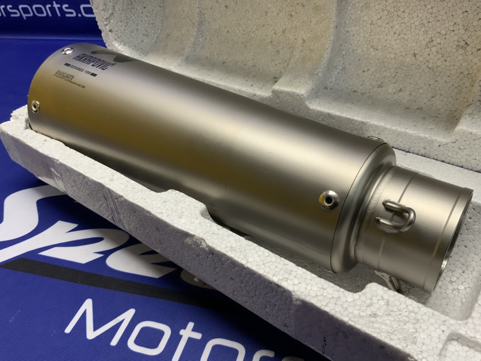Ducati Akropovic Full Exhaust System Supersport/S 2017-2020 OEM 96481182A