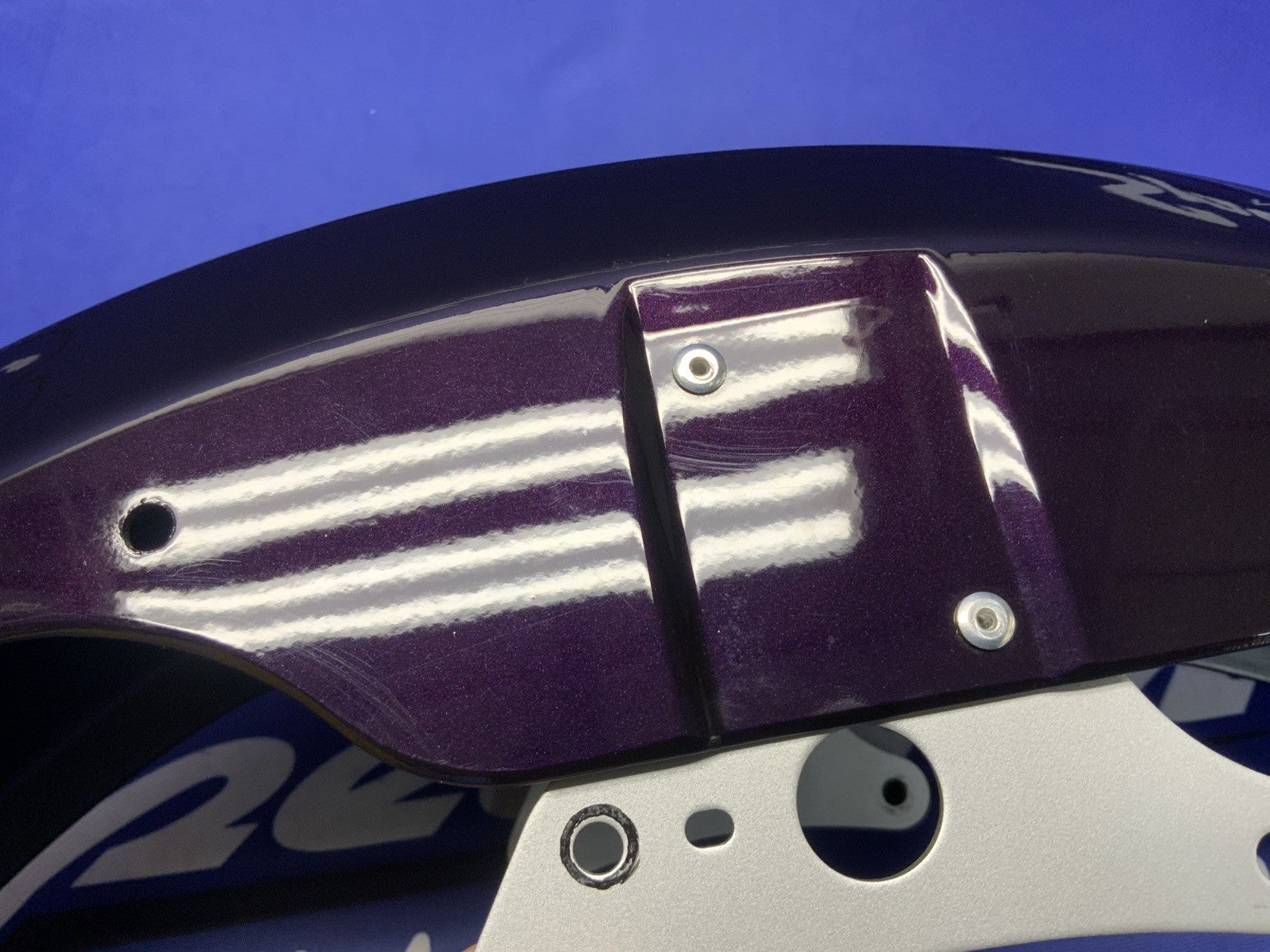 Kawasaki Front Fender Assembly Purple Vulcan 1500 2003 OEM 35040-1053-3F