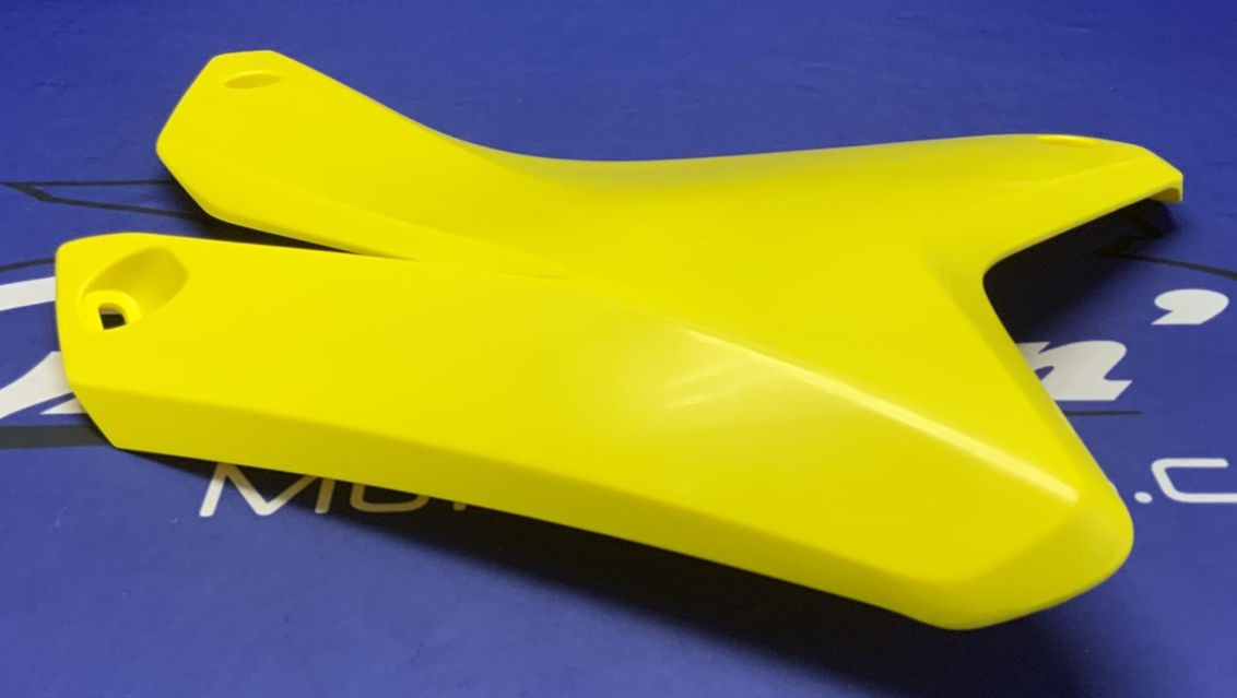 Suzuki Left Radiator Shroud (Yellow) RM-Z450 2005-2006 OEM 17762-35G00-YU1