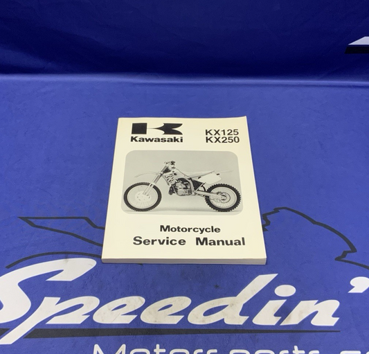 Kawasaki KX125/250 Service Manual 1992-1993 OEM 99924-1153-02