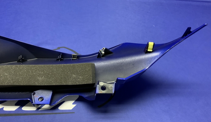 Yamaha Left Upper Fairing (Blue) YZF-R6 2017-2024 OEM BN6-2117V-00-P0