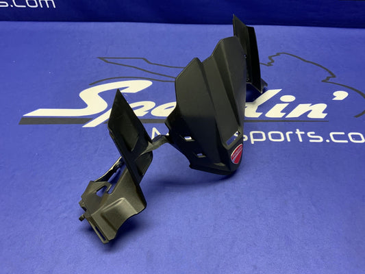 Ducati Front Cover (Black) Panigale V2 2020-2023 OEM 4601I431A-1