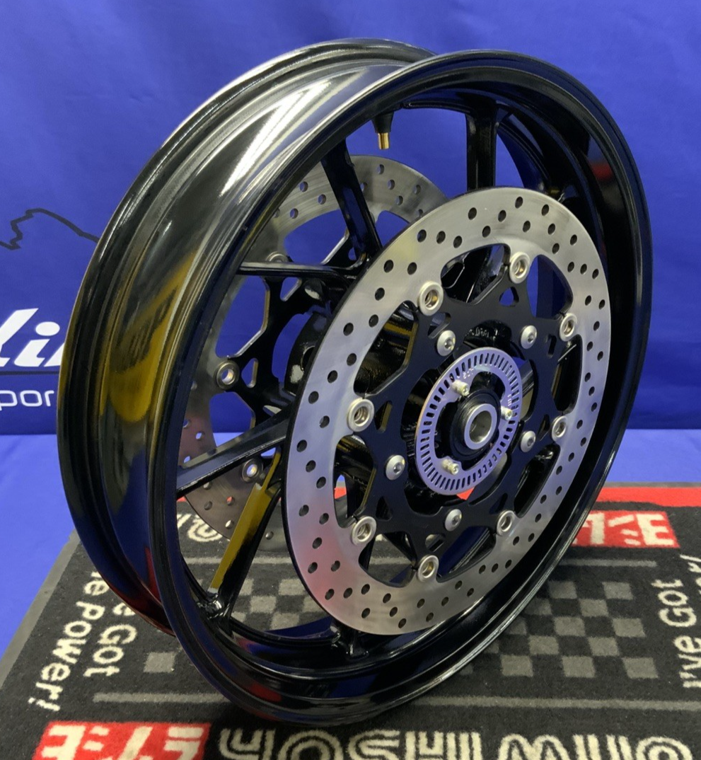 Suzuki Front Wheel W/ Rotors(Gloss Black) GSX-8R 2024-2026 OEM 54111-25L00-019-2