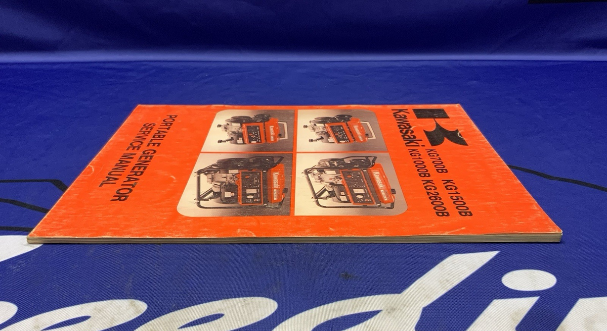 Kawasaki KG700/1000B Service Manual 1977-1982 OEM 99964-0019-01