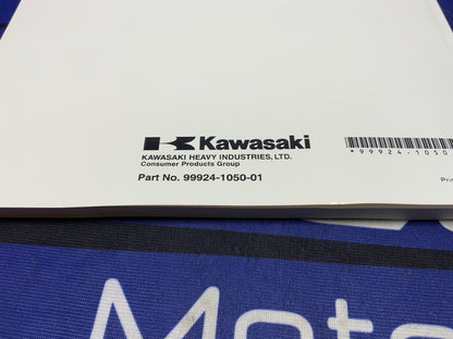 Kawasaki KLR600 Service Manual 1984 OEM 99924-1050-01