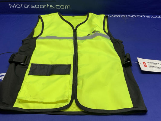 LS2 Hi-Vis Motorcycle Vest Medium MV109-666R3