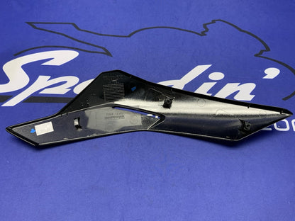 Triumph Left Belly Pan Panel Phantom Black Street Triple RS 23-26 OEM T2317057PR