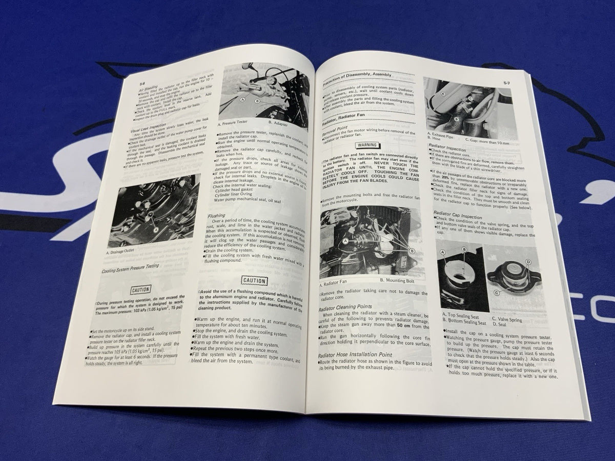 Kawasaki KLR600 Service Manual 1984 OEM 99924-1050-01