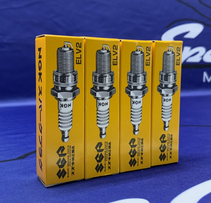 NGK Spark Plug (Pack of 4) CR9EK