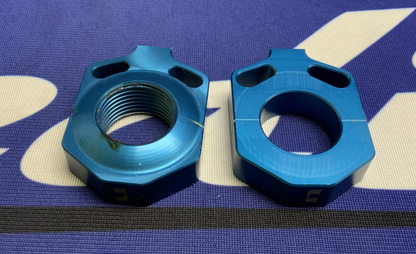 Nihilo Concepts Chain Adjuster Kit 20MM Axle KTM 85/105 2015-2025 NCABKNDBLU