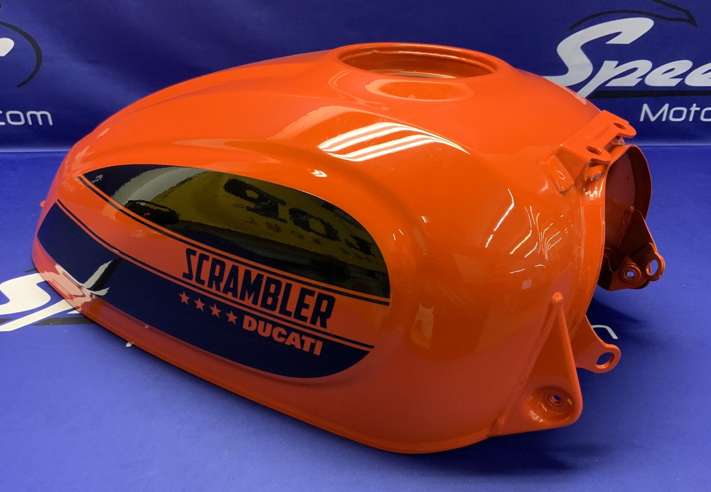 Ducati Fuel Tank Assembly (Orange) Scrambler 800 Sixty2 2020 OEM 58612262AP
