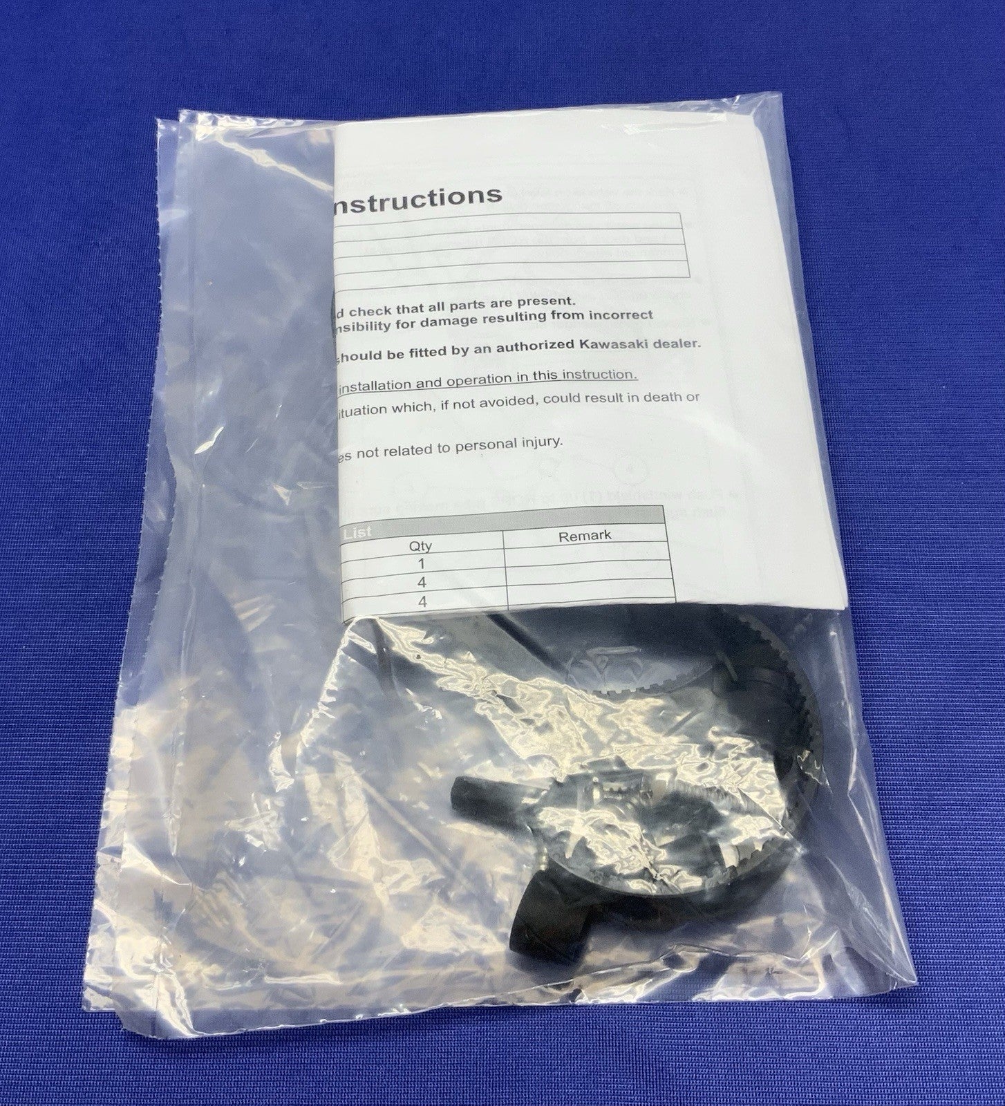 Kawasaki Polycarbonate Half Windshield Mule Pro-MX 2021-2022/2027 OEM 99994-1178