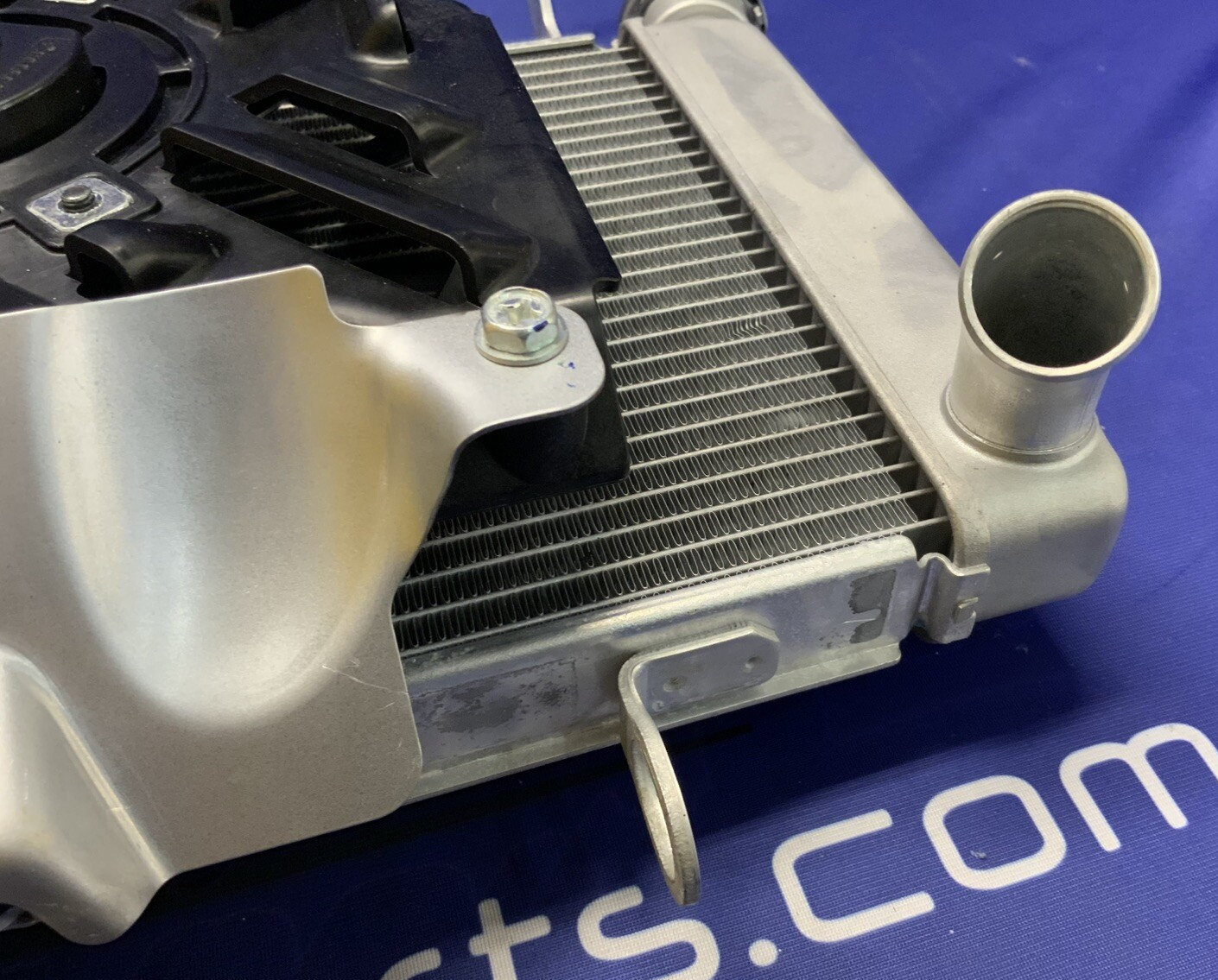 Suzuki Radiator Assembly (Gray) W/ Fan GSX-8R/S 2024-2025 OEM 17700-25L10