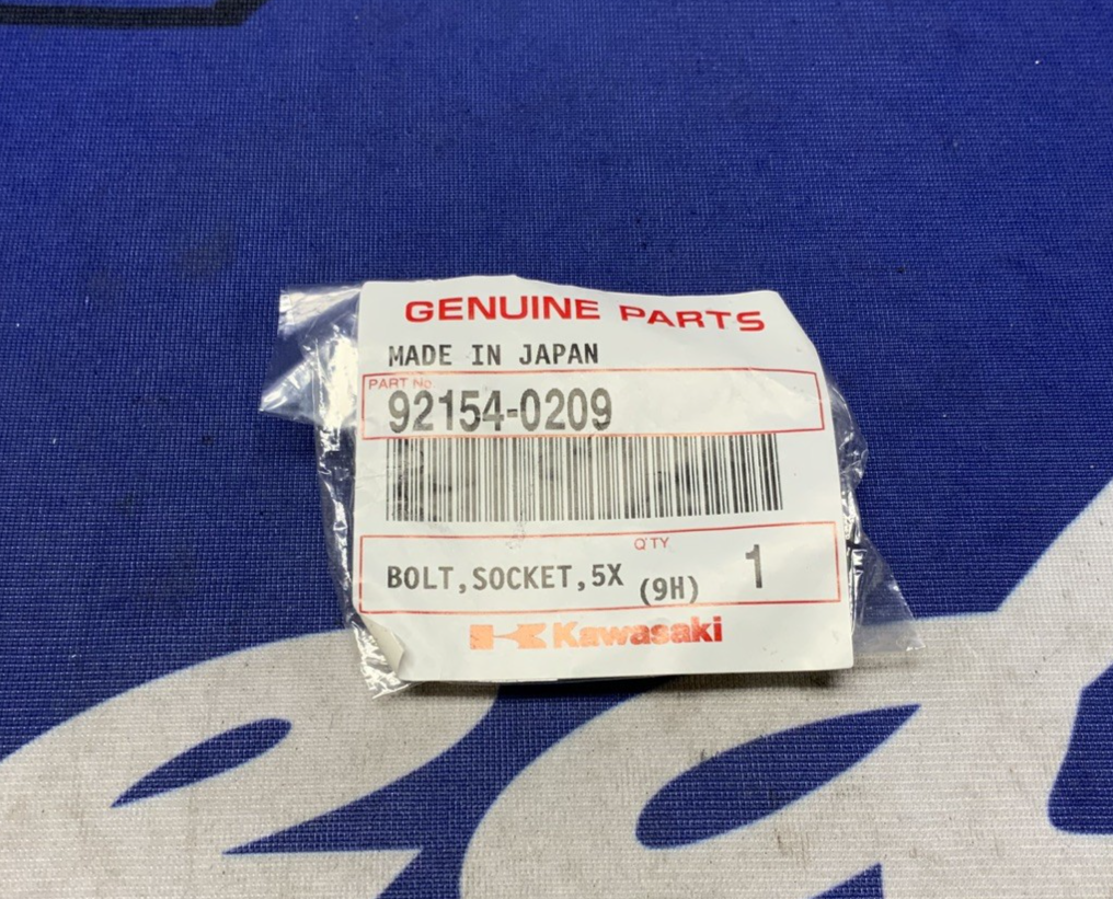 Kawasaki Bolt Socket 5X16 Several Models OEM 92154-0209