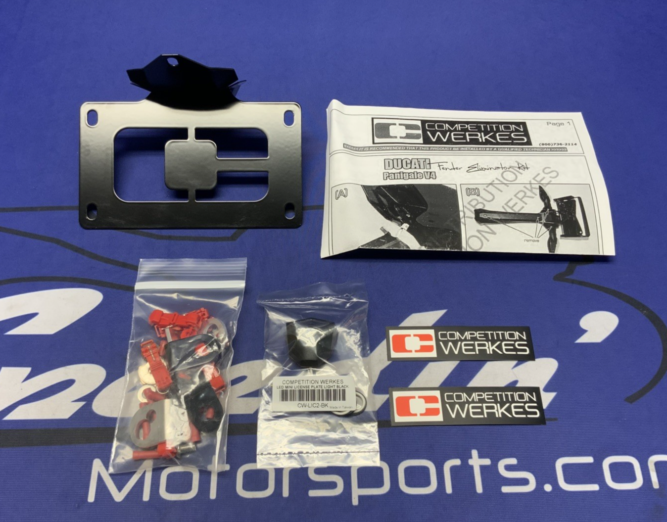 Competition Werkes Fender Eliminator V4 2019-2022, V2 2020-2023 1DPV4