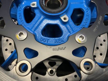 Suzuki Front Wheel W/ Rotors (Blue) GSX-8R 2024-2026 OEM 54111-25L00-QZB