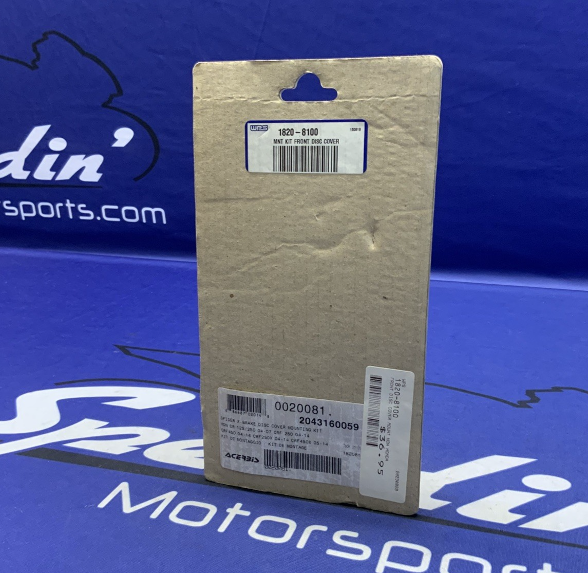 Acerbis Front Disc Cover Mount CRF 450R 2002-2023 OEM 2043160059