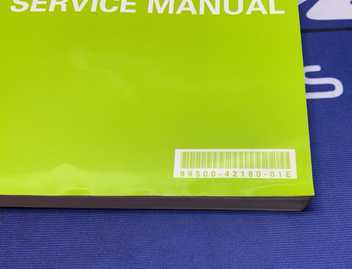 Suzuki RM-Z250 K4 Service Manual 2003-2004 OEM 99500-42180-01E