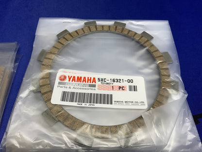 Yamaha Clutch Plate Kit YZ250F 2014-2016 OEM 1SM-W001G-00
