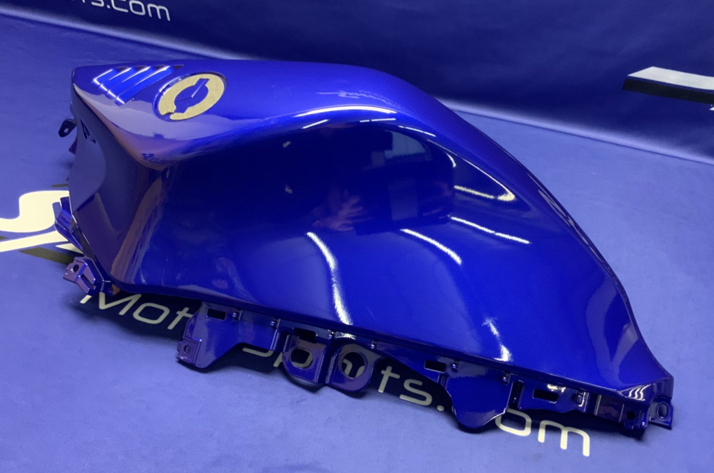 Yamaha Left Tank Fairing (Blue) YZF-R7 2022-2025 OEM BEB-24129-00-P0