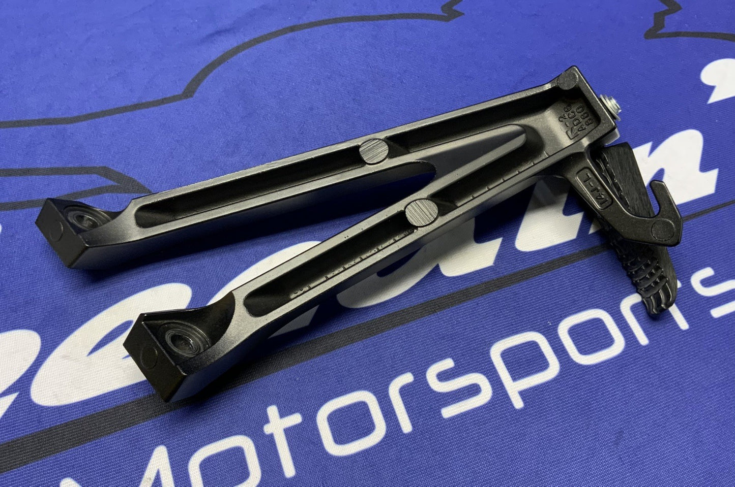 Suzuki Left Passenger Footrest Black GSXR 600/750 2011-2026 OEM 43700-14J30-2
