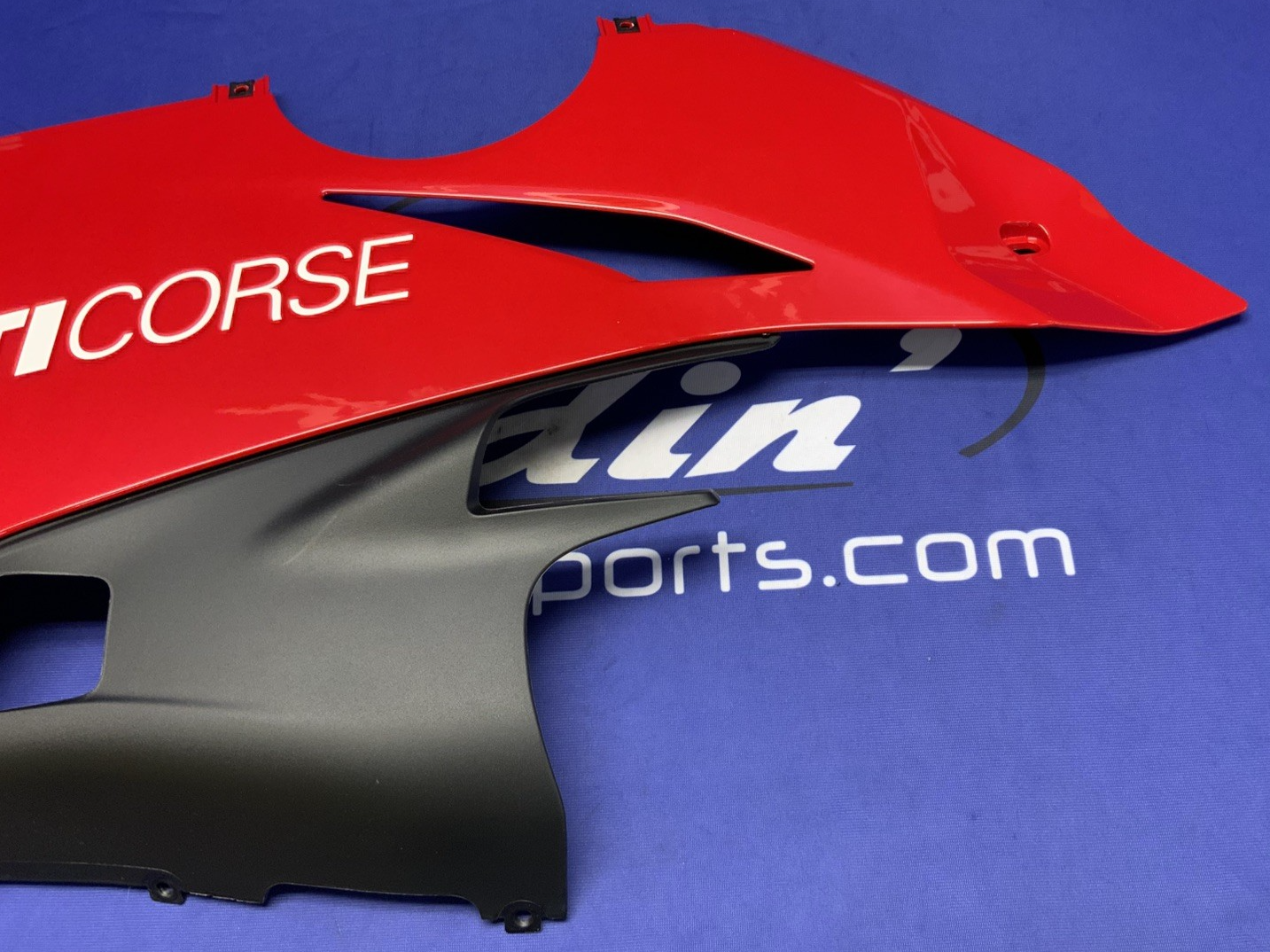 Ducati Left Lower Fairing (Red) Panigale V4 2020 OEM 48019275BT