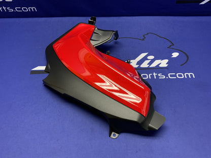 Ducati Left Fuel Tank Fairing Red Panigale V2 2021-2023 OEM 4801B041AC