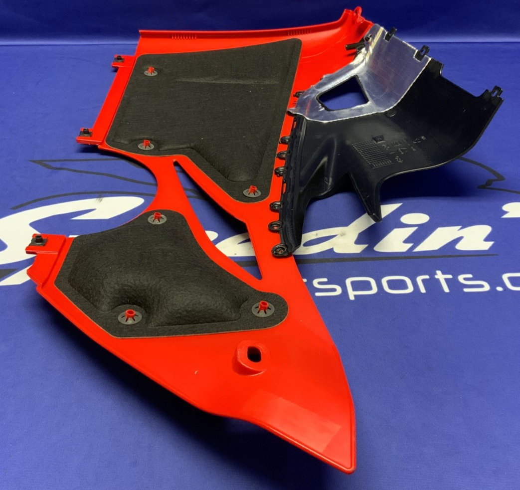 Ducati Left Lower Fairing (Red) Panigale V4 2020 OEM 48019275BT