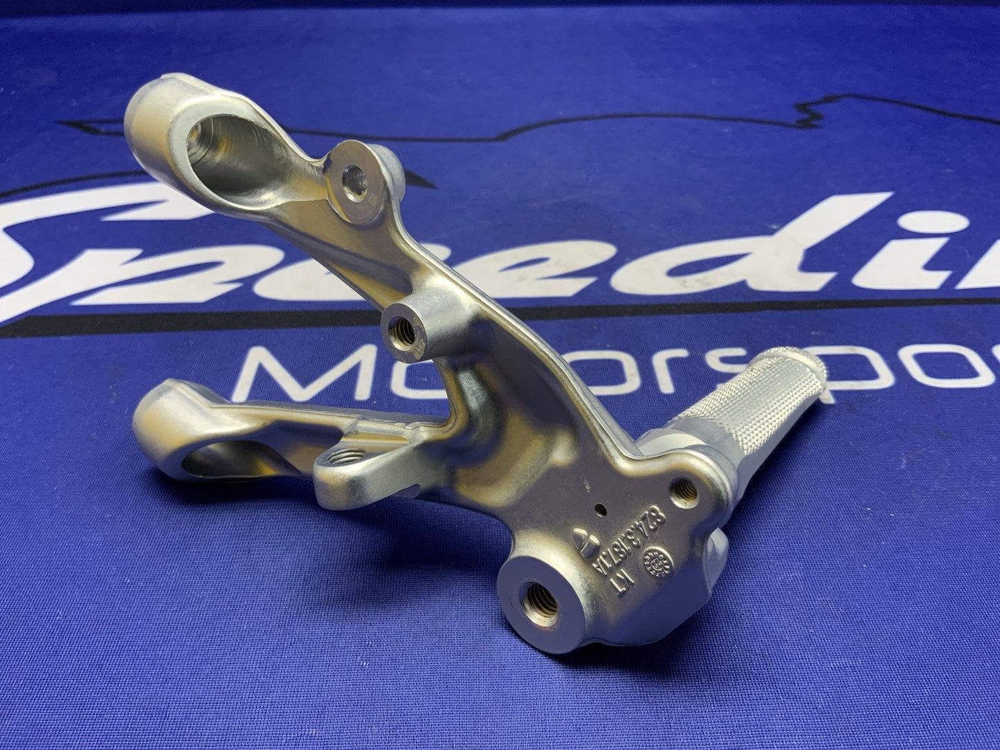 Ducati Right Rearset Bracket W/ Peg Panigale V2 2020-2024 OEM 82411871BA
