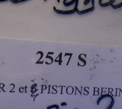 Beringer 2D1 2-Piston Rear Caliper Brake Pad Pair 2547S