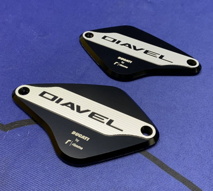 Ducati Brake & Clutch Reservoir Covers Diavel 1260/S 2019-2023 OEM 96180751AA