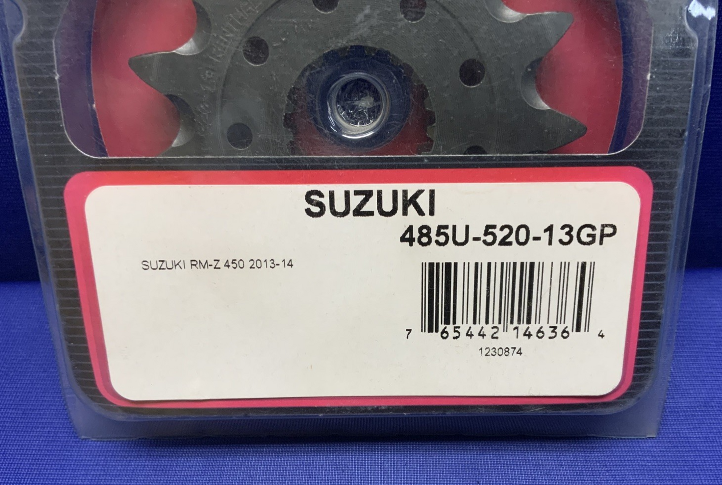 Renthal Front Sprocket Suzuki RM-Z450 2013-2014 485U-520-13GP