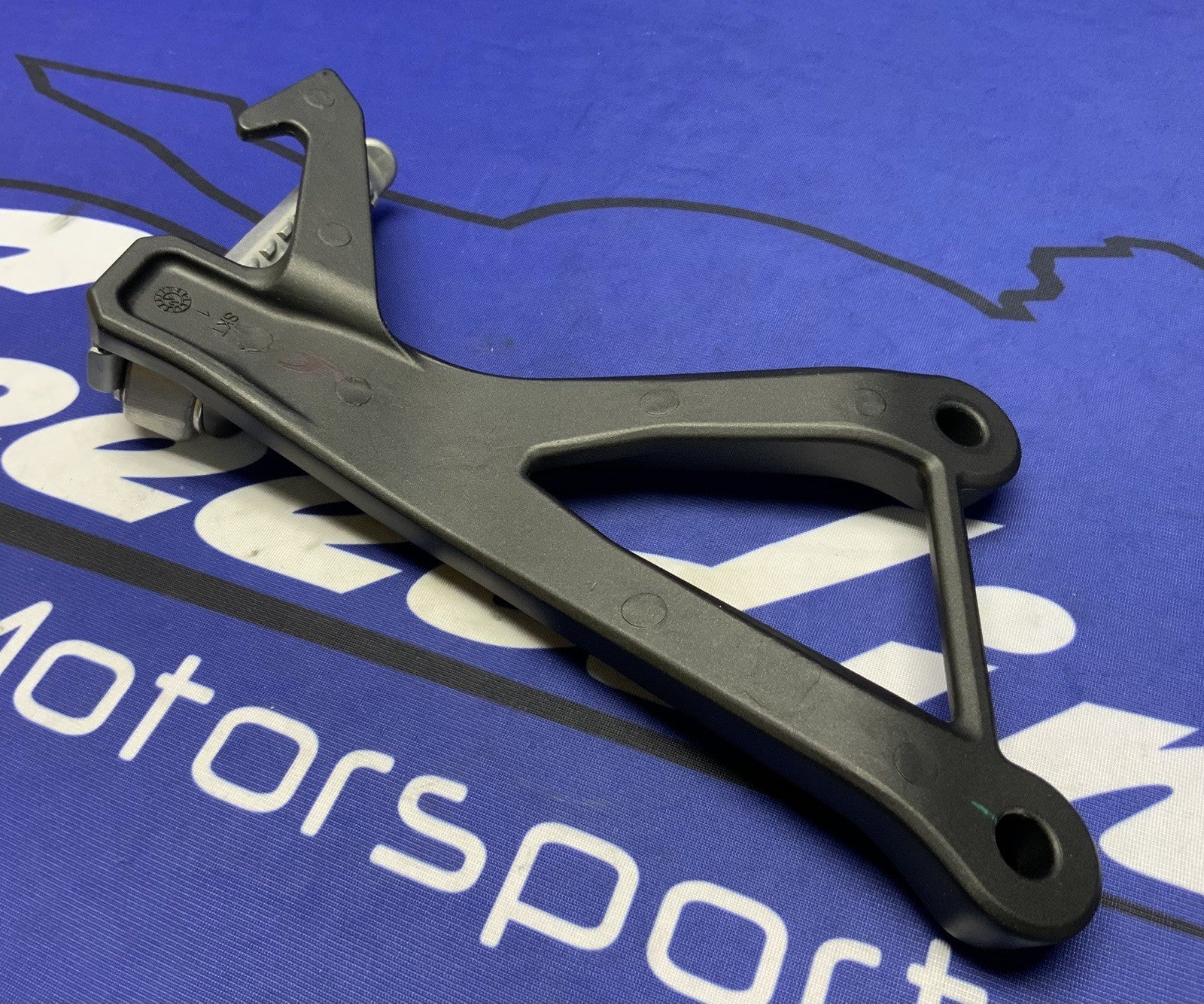 Kawasaki Left Passenger Foot Rest (Black) ZX-4R/RR 2023-25 OEM 35063-1488-18R-1