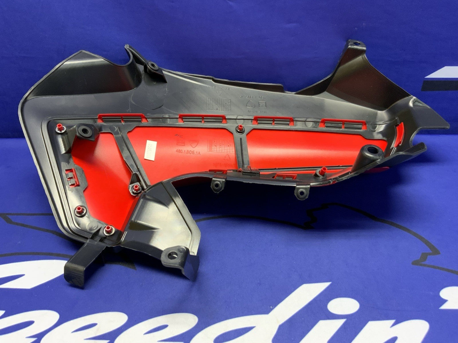 Ducati Left Tank Fairing Ducati Red Panigale V2 2020-2025 OEM 4801B041AA