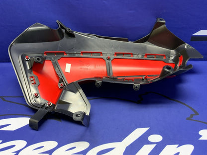 Ducati Left Tank Fairing Ducati Red Panigale V2 2020-2025 OEM 4801B041AA