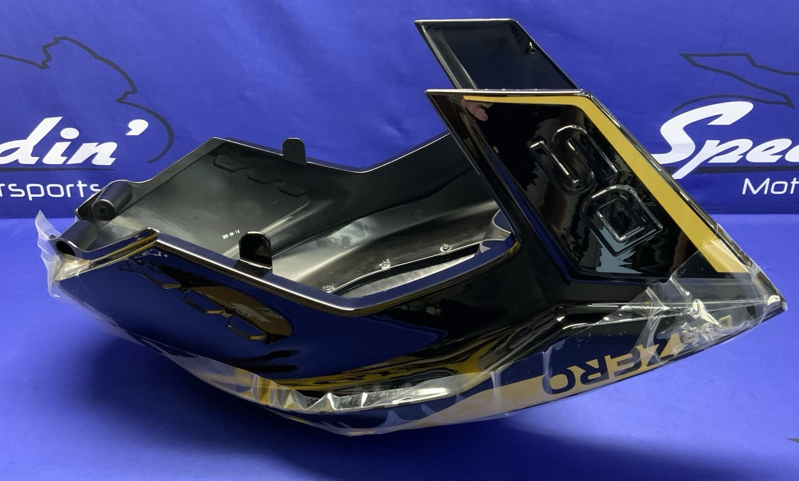 Zero Power Tank Cover (Jet Black W/ Gold Highlights) DSR 2020 24-08272-51