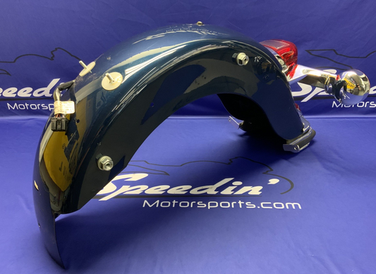 Harley Davidson Rear Fender (Luxury Blue) W/Lamps Electra Glide 97-03 59579-01XE