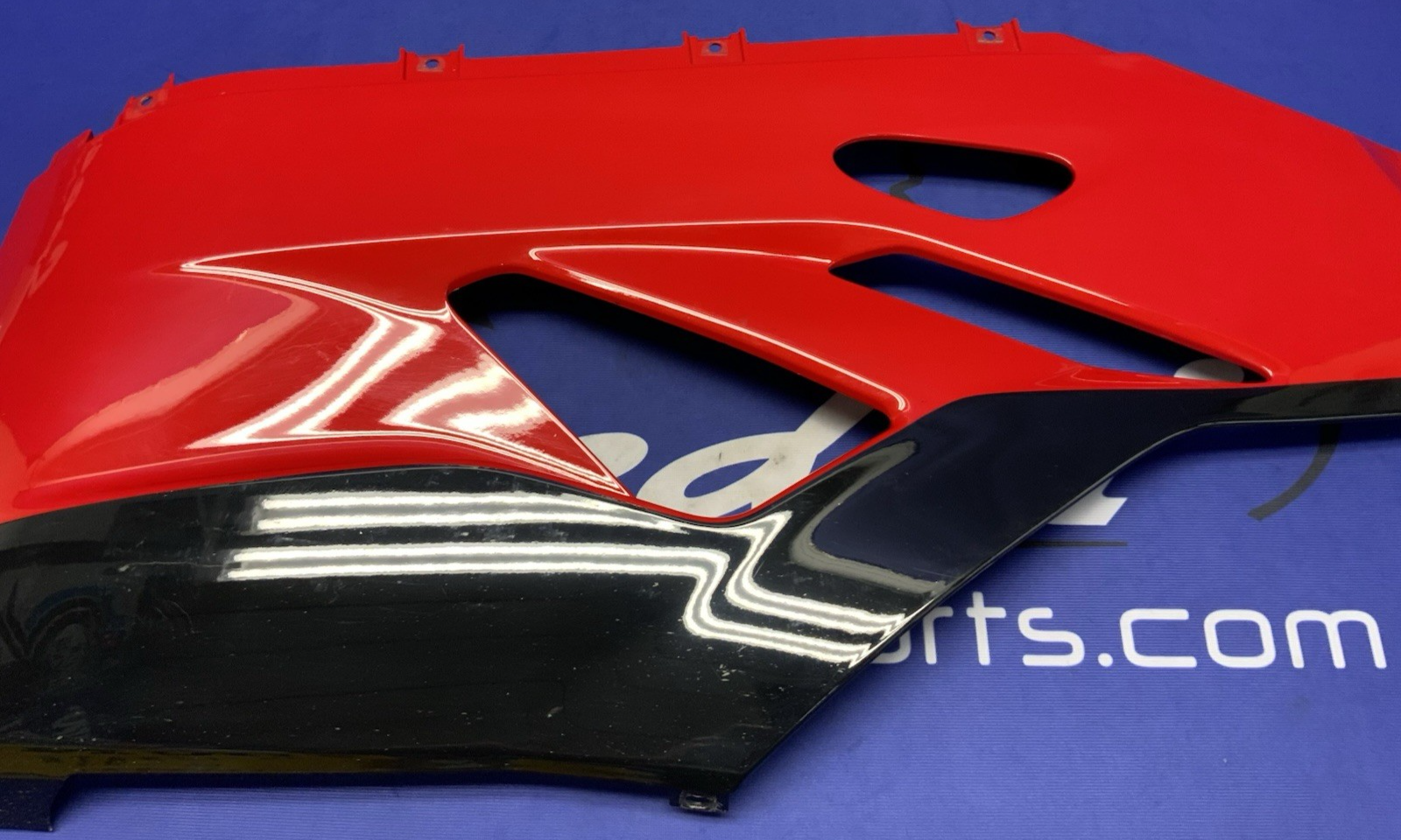 Ducati Left Lower Fairing (Anniversary Red) Panigale 1199 12-17 OEM 48013333AA