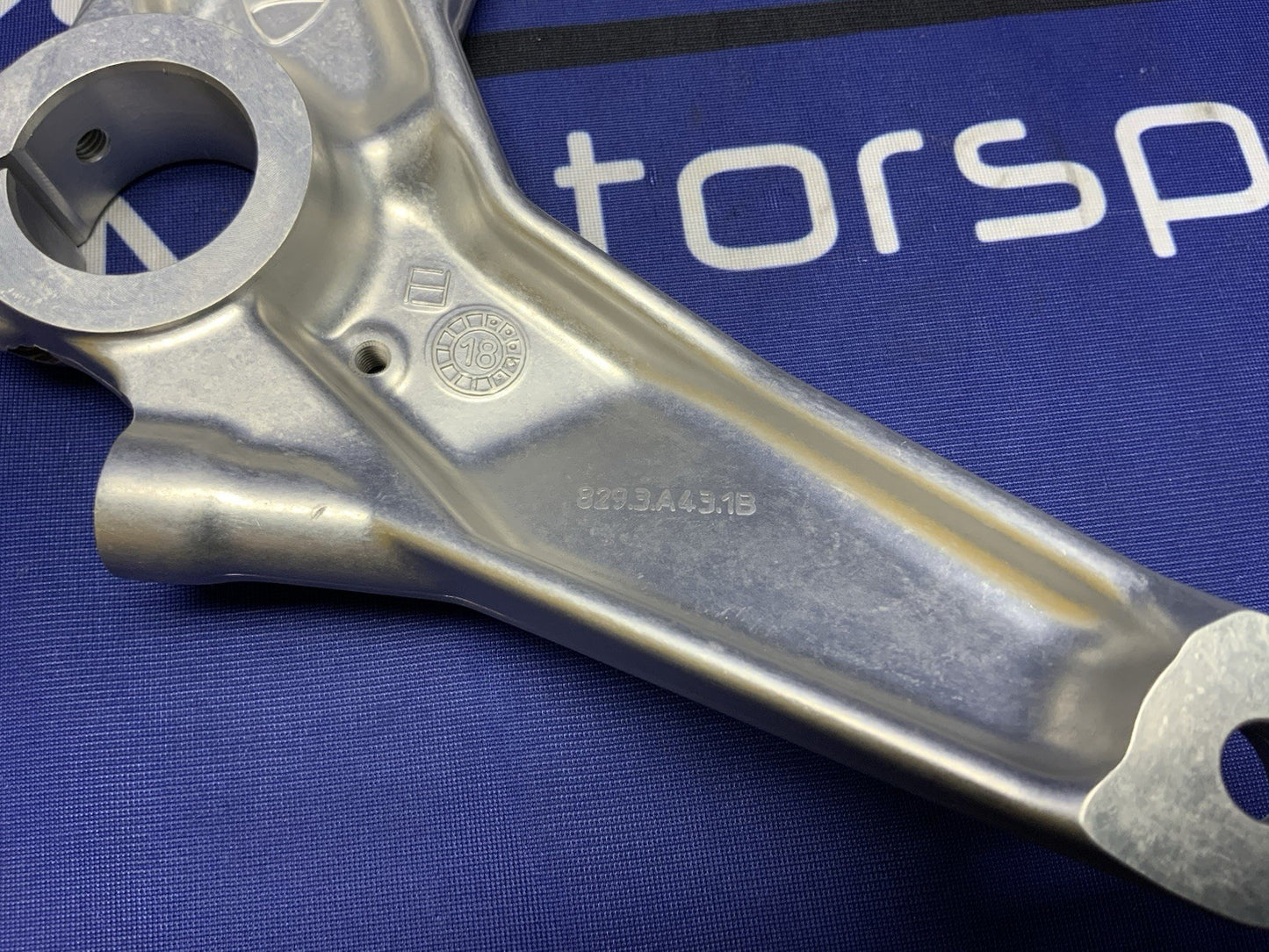 Ducati Left Holder (Silver) Panigale R 2013-2017 OEM 8291B721AA