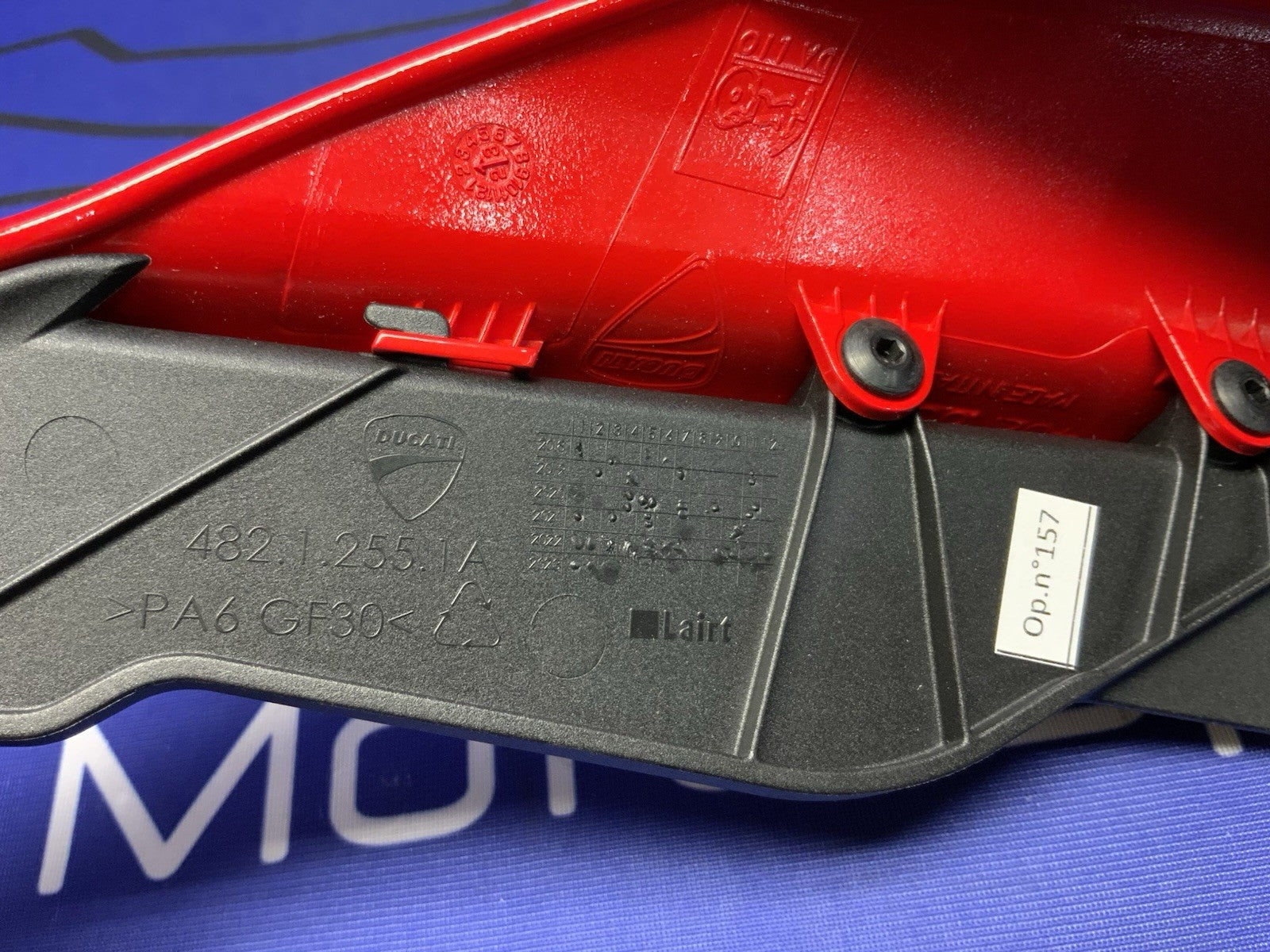 Ducati Rear Tail Fairing Assembly (Ducati Red) Panigale V2 20-25 OEM 48222551AB
