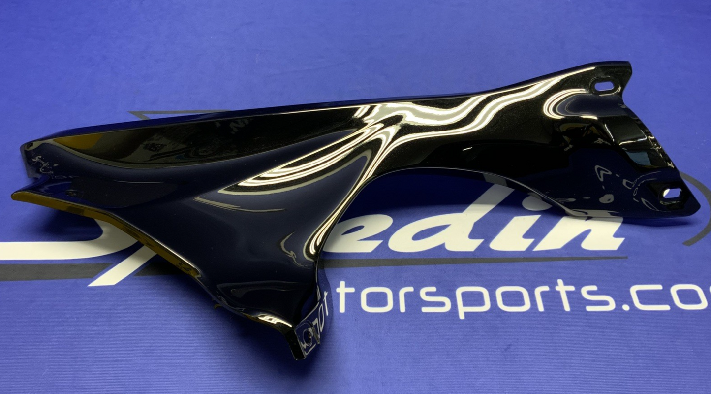 Yamaha Left Upper Fairing (Black) YZF-R7 2022-2025 OEM BEB-2837L-00-P4