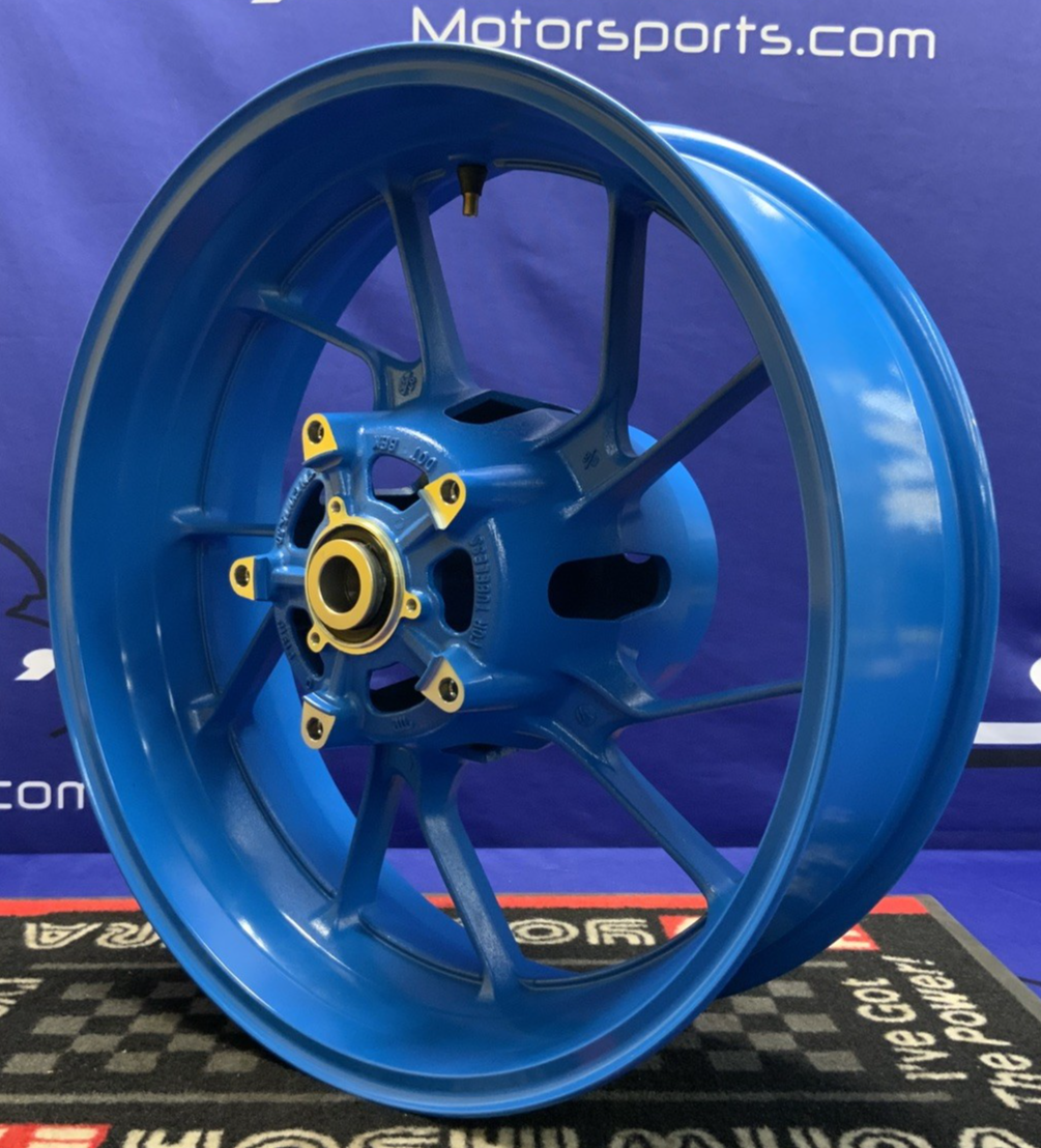 Suzuki Rear Wheel (Blue) GSX-8R 2024-2026 OEM 64111-25L00-QZB