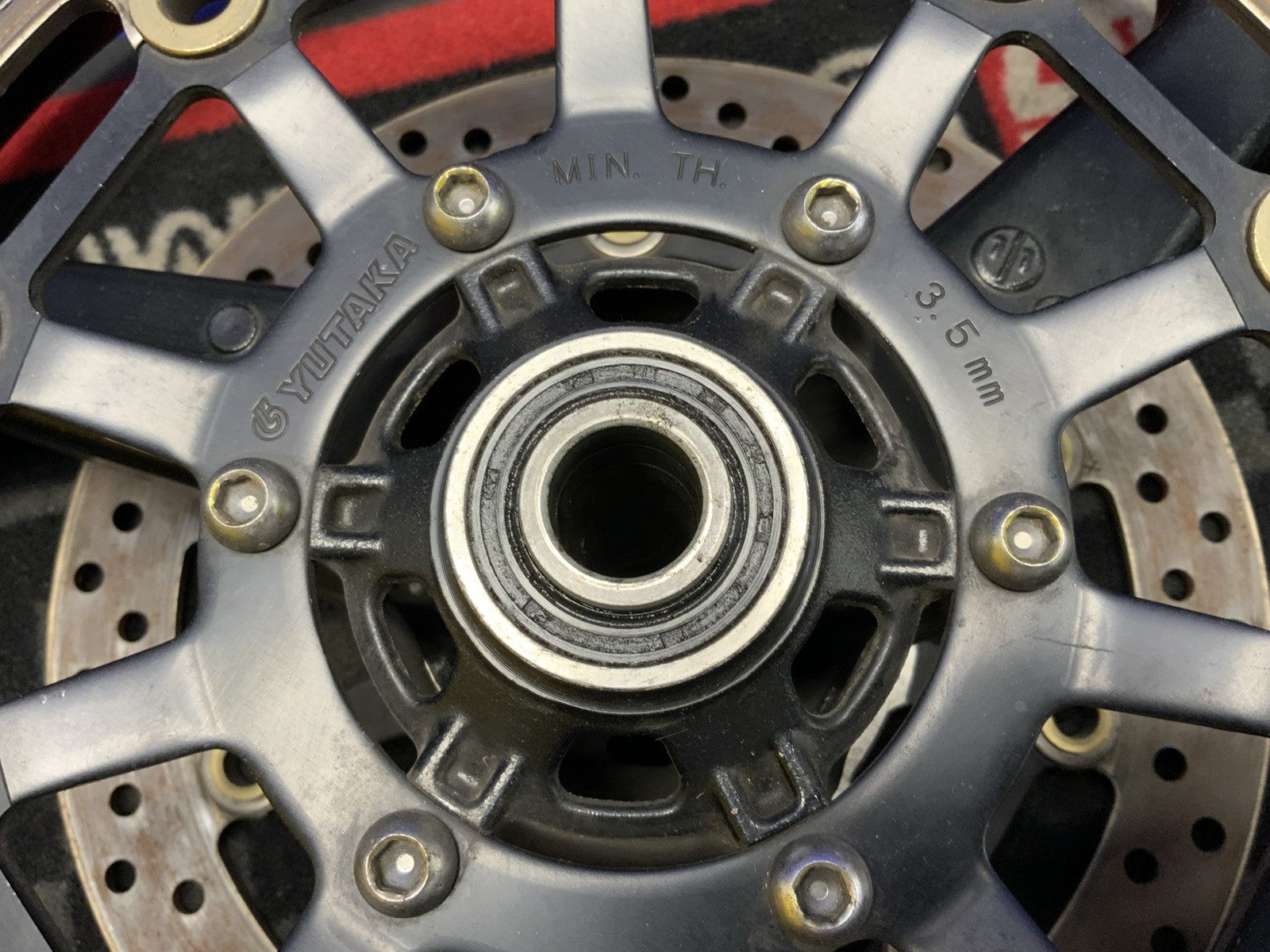 Honda Front Wheel W/ Rotors CBR 600RR 2007-2011 OEM 44650-MFJ-305ZA